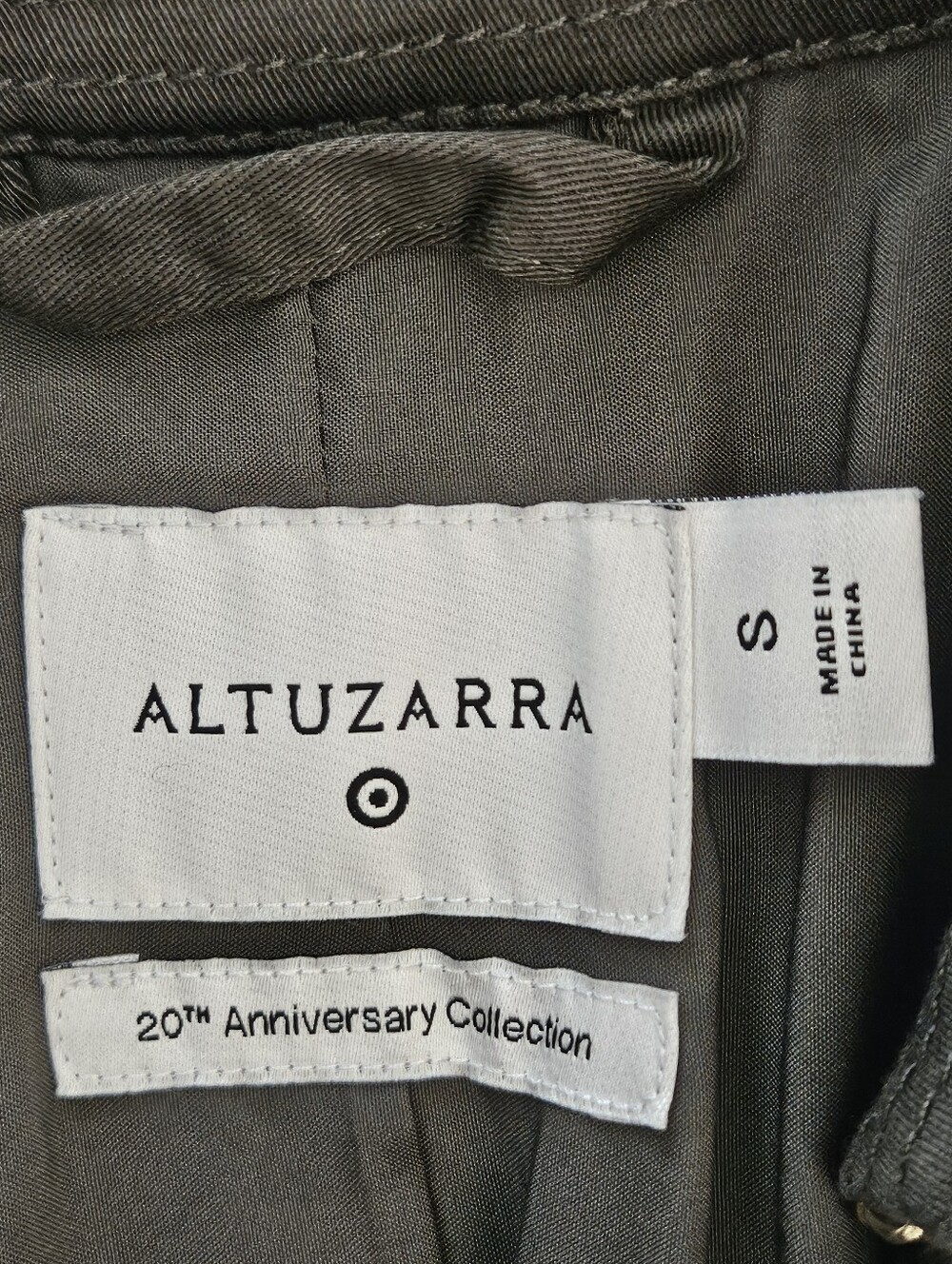 Altuzarra for Target 20th Anniversary Olive Green Belted Trench Coat Small - Picture 8 of 11